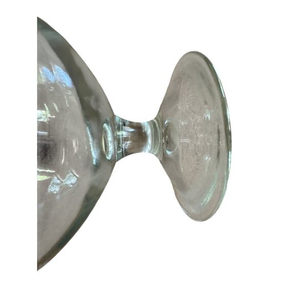 VTG Brandy Snifter 8 oz Glass Socializing Leisure 6" Cognac Cigar Man Cave Retro - Picture 5 of 8